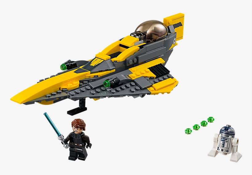 Anakin's Jedi Starfighter - Lego Star Wars Anakin's Jedi Starfighter, transparent png #8684863