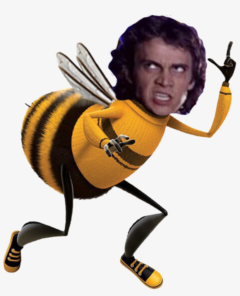 I Love Barry And Anakin 😂 Anakin Beemovie Barry Bee - Barry B Benson Png, transparent png #8684895