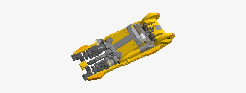 Original Lego Creation By Independent Designer - Xj6 Speeder Toy Star Wars, transparent png #8685154