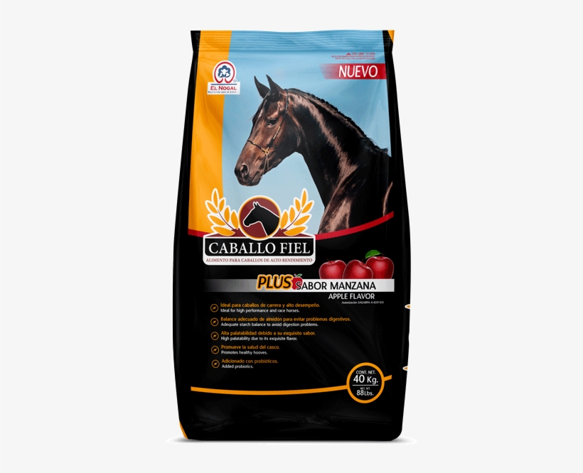 Caballo Fiel Plus Manzana - Caballo Fiel Manzana, transparent png #8685187