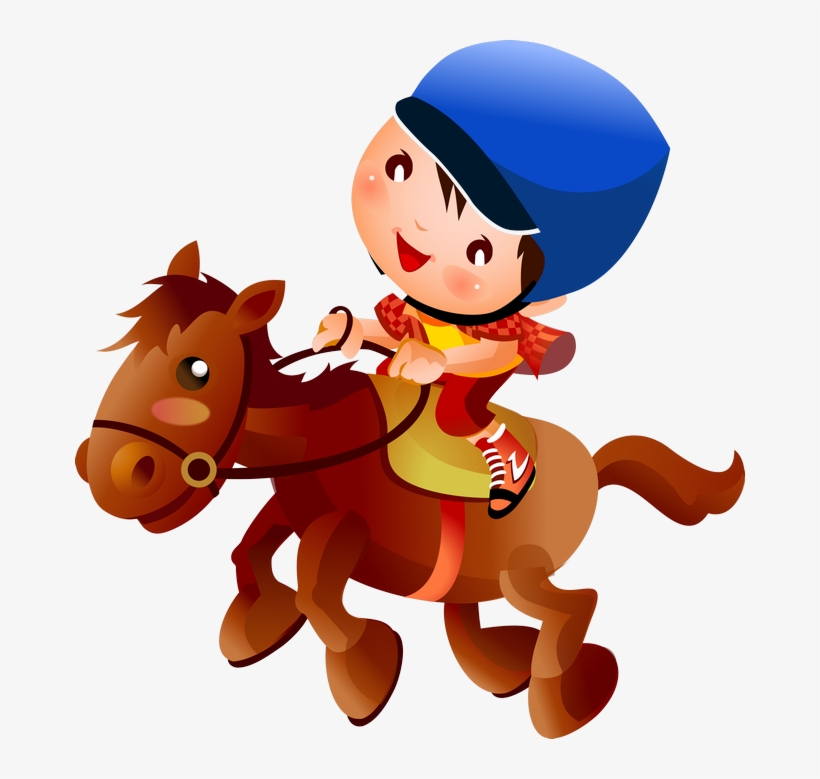 Montando A Caballo - Vector, transparent png #8685234