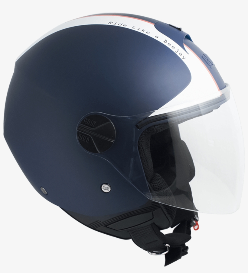 Scooter Helm Mat Blauw, transparent png #8685265