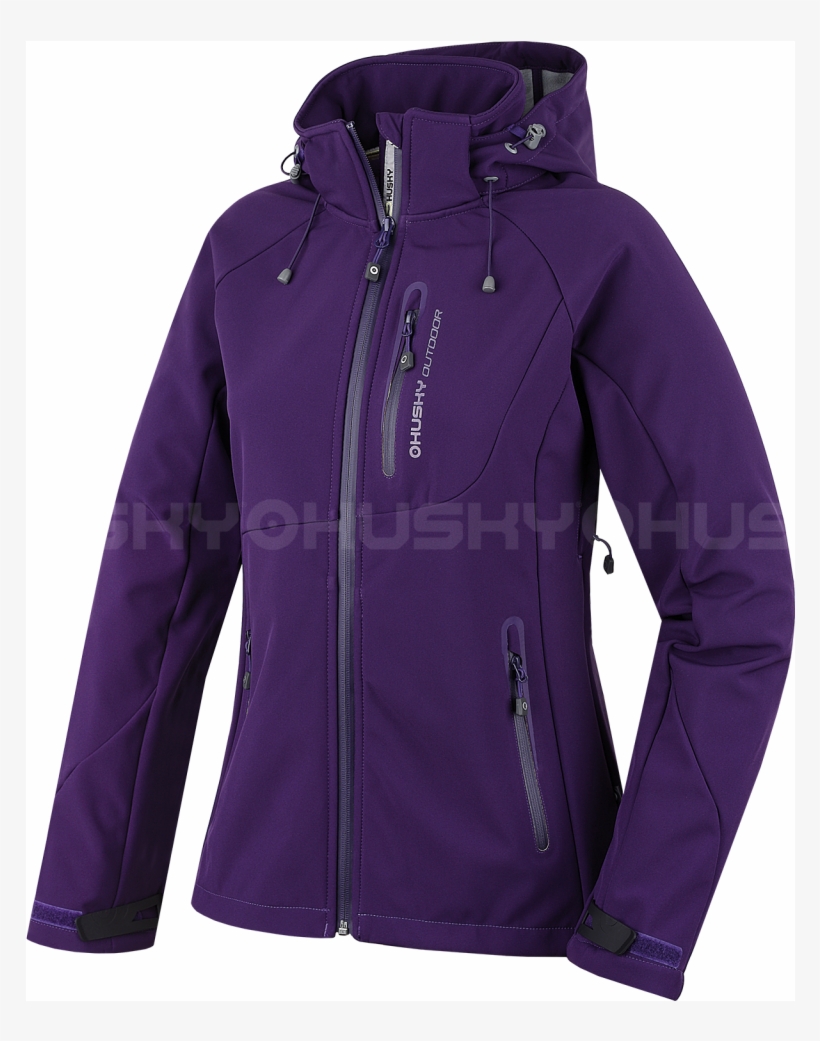 Ladies Softshell Jacket - Hoodie, transparent png #8685831