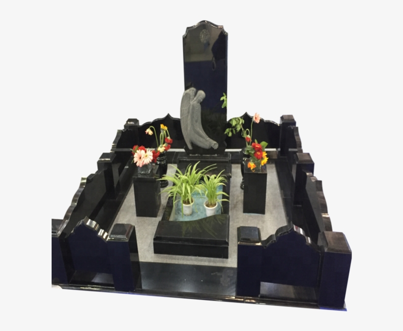 Black Monument Memorial For - Headstone, transparent png #8685946