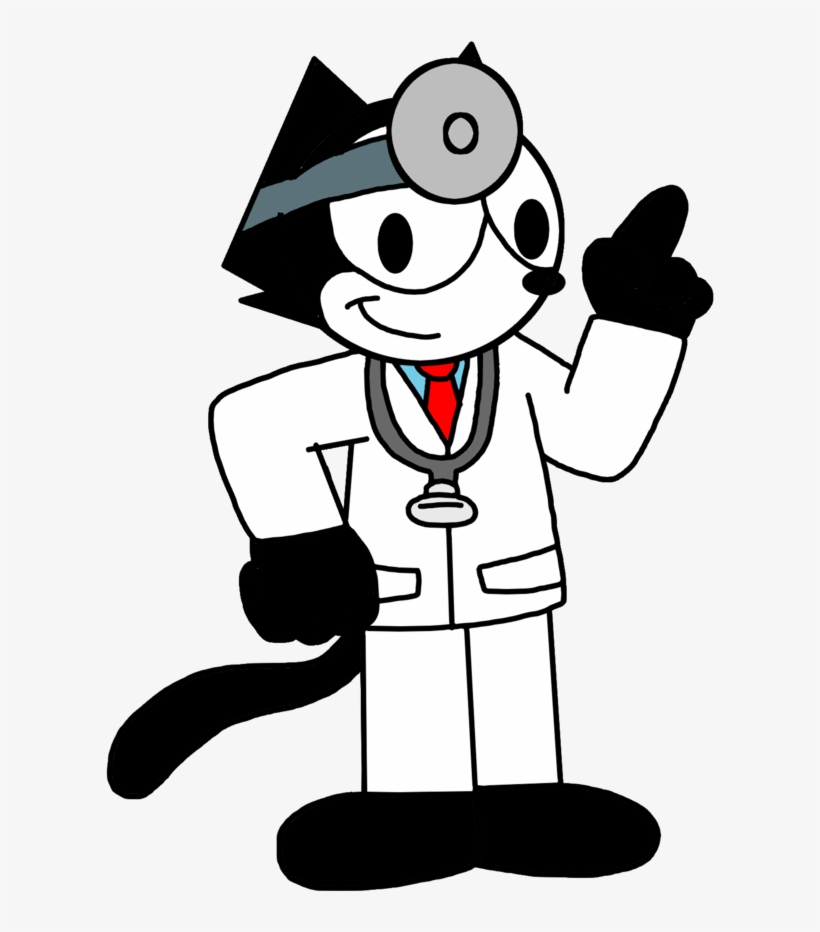 Sydney Clipart Doctor - Dr Felix The Cat, transparent png #8685983
