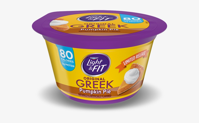 Published Inpumpkin Pie - Dannon Light And Fit Pumpkin, transparent png #8686076