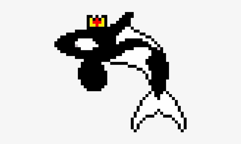 The Royal Orca - Bongo Cat Pixel Art, transparent png #8686432