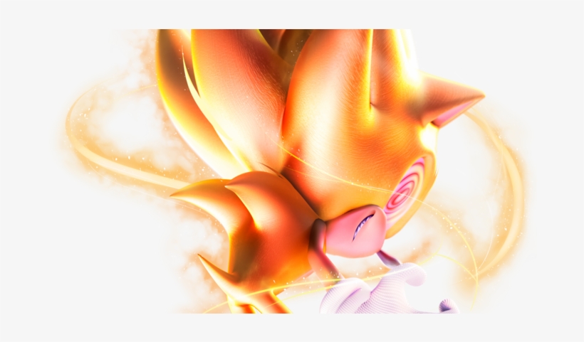 Fleetway Super Sonic Render, transparent png #8686675