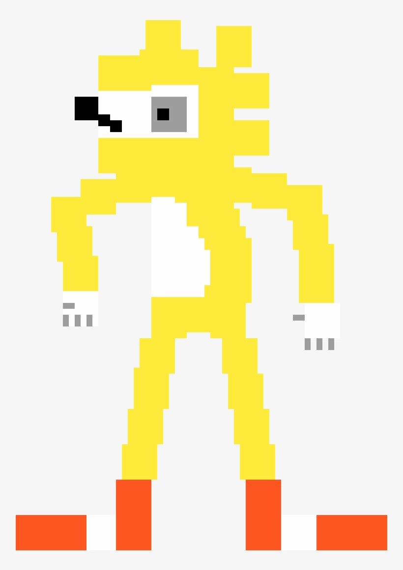Super Sonic - Illustration, transparent png #8687217