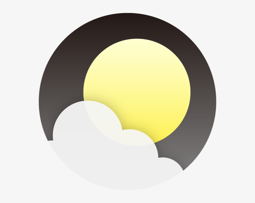 Moon Phase Widget 4 - Circle, transparent png #8688230