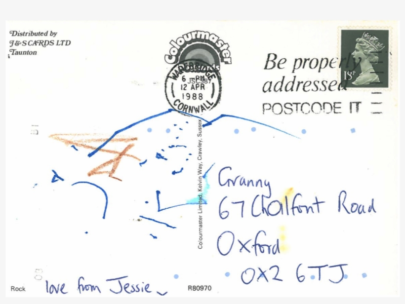 Regarding A Child's Summer Holiday Postcard A Letter - Handwriting, transparent png #8688446