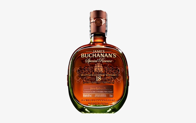 Buchanan's 18 Special Reserve 750 Ml - Buchanans 18 Png, transparent png #8688509