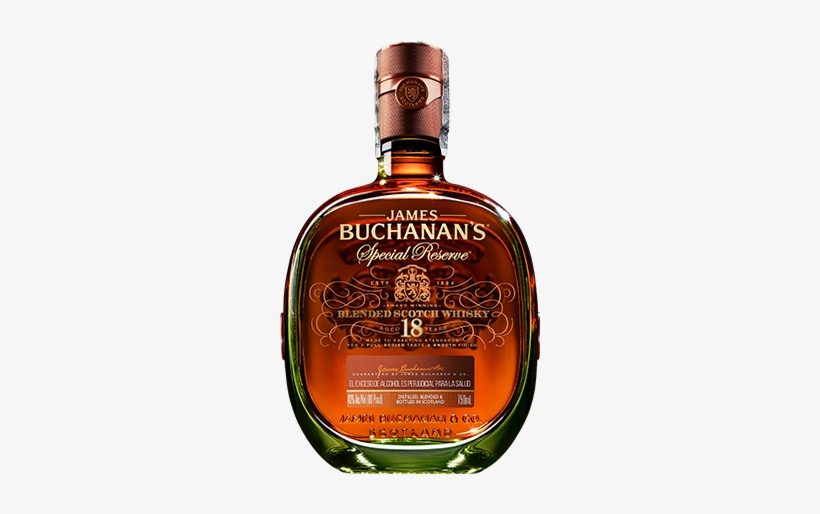 Buchanan's 18 Special Reserve 750 Ml - Buchanans 18 Png, transparent png #8688509