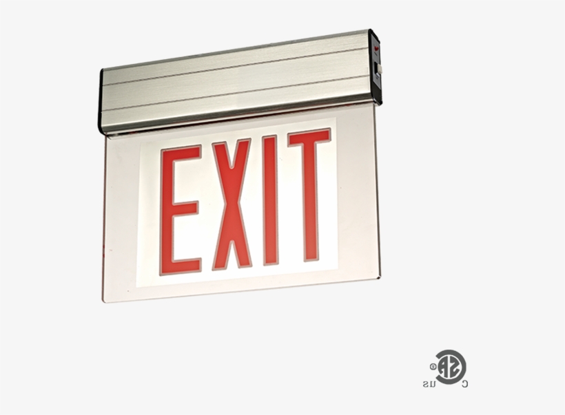 Emergency Exit Sign - Exit Sign, transparent png #8688674