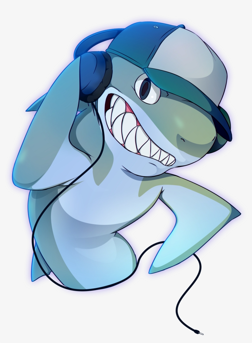 Frosty Shark Character - Cartoon, transparent png #8688676