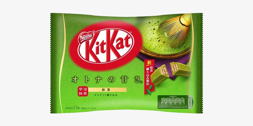 Kit Kat Otona No Amasa Matcha Flavor - Kit Kat Matcha Otona, transparent png #8689040
