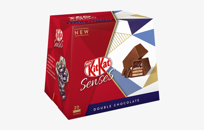 Kitkat Senses - Double Chocolate - Kit Kat Senses Salted Caramel, transparent png #8689082