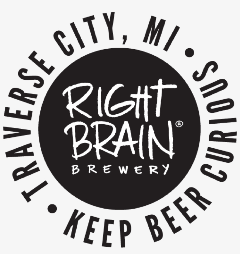 Empire Hops & Harvest Festival - Right Brain Brewery Logo, transparent png #8689601