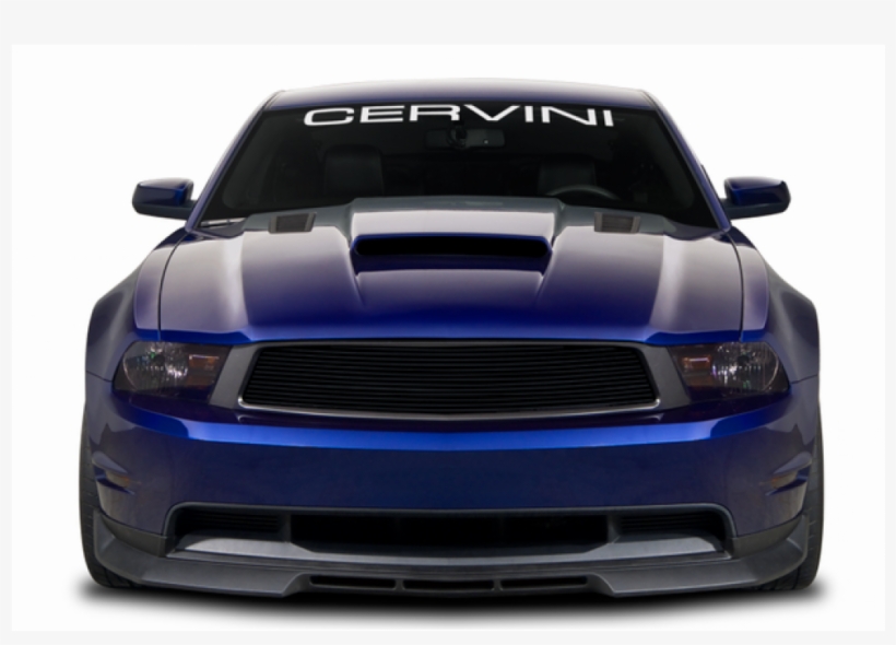 Cervinis Hood Stalker Ii Mustang 2010-2012 Gt V6 - Ford Mustang, transparent png #8689759