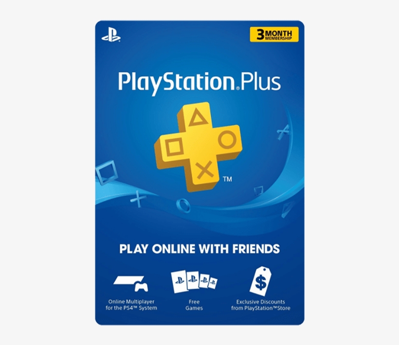 Ps Plus Codes - Ps Plus 12 Month, transparent png #8689940