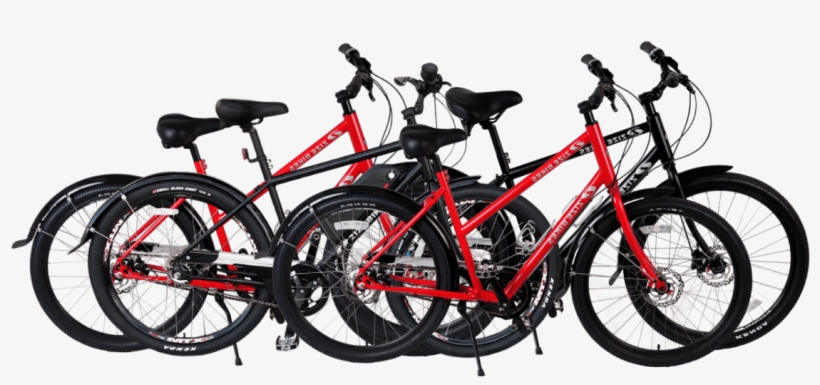 Bikes@2x-1 - Hybrid Bicycle, transparent png #8690081
