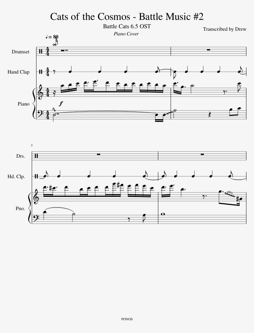 Classified - Sheet Music, transparent png #8690083