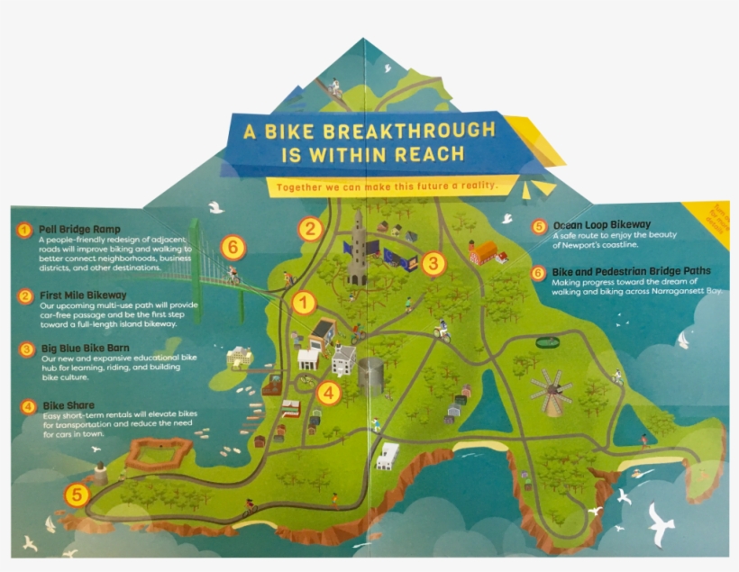 A People-friendly Redesign Of Adjacent Roads Will Improve - Map, transparent png #8690288