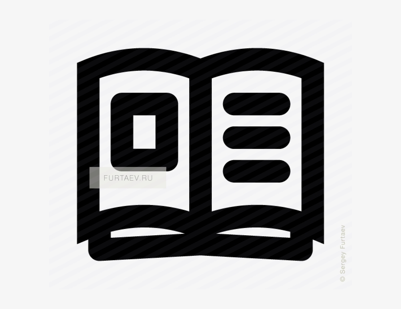 Vector Icon Of Opened Book - Book, transparent png #8690336