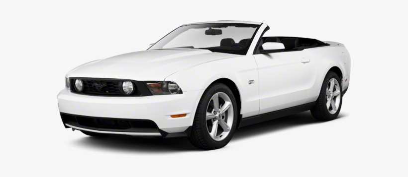 2013 Ford Mustang - 2010 Mustang Gt Convertible White, transparent png #8690574