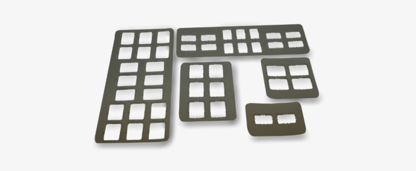 X Ray Film Mounts Open Window Plastic Box Of 100 150 - Toy, transparent png #8690744