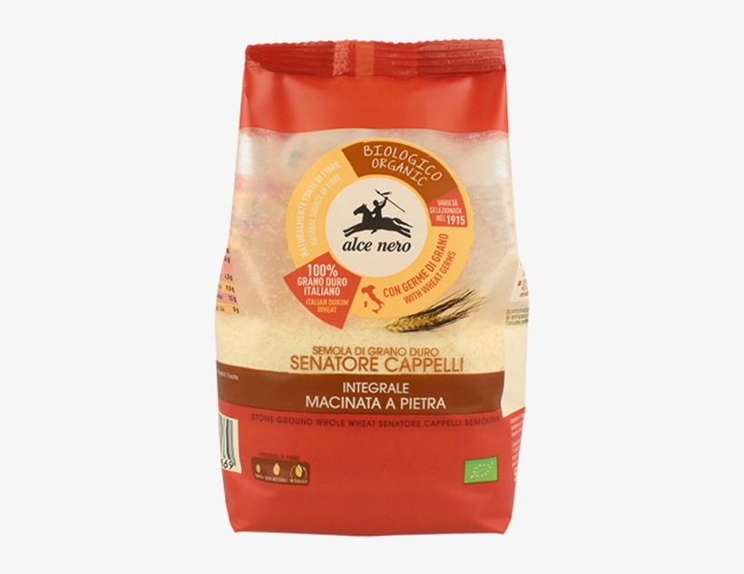 Organic Stone Ground Whole Durum Wheat Senatore Cappelli - Alce Nero Farina Senatore Cappelli, transparent png #8691319