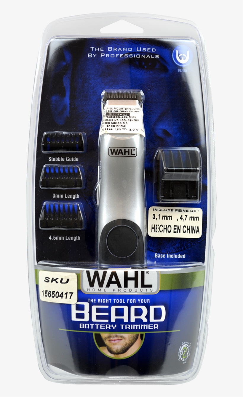 Máquina Recortadora De Baterías Para Barba Y Bigote, - Recortadora Barba Y Bigote, transparent png #8692008