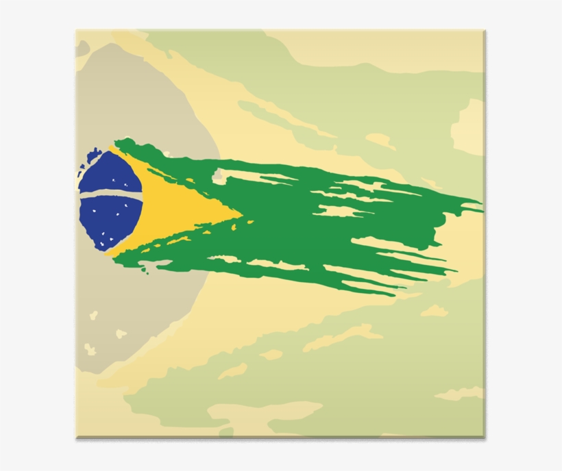 Azulejo Bandeira Brasil De Mtyna - Graphic Design, transparent png #8692139