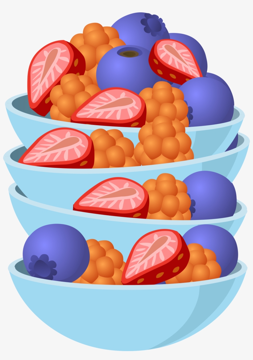 This Free Icons Png Design Of Food Berry Bowl, transparent png #8692520