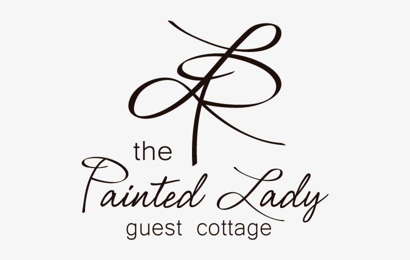 The Painted Lady Guest Cottage The Painted Lady Guest - Calligraphy, transparent png #8692863
