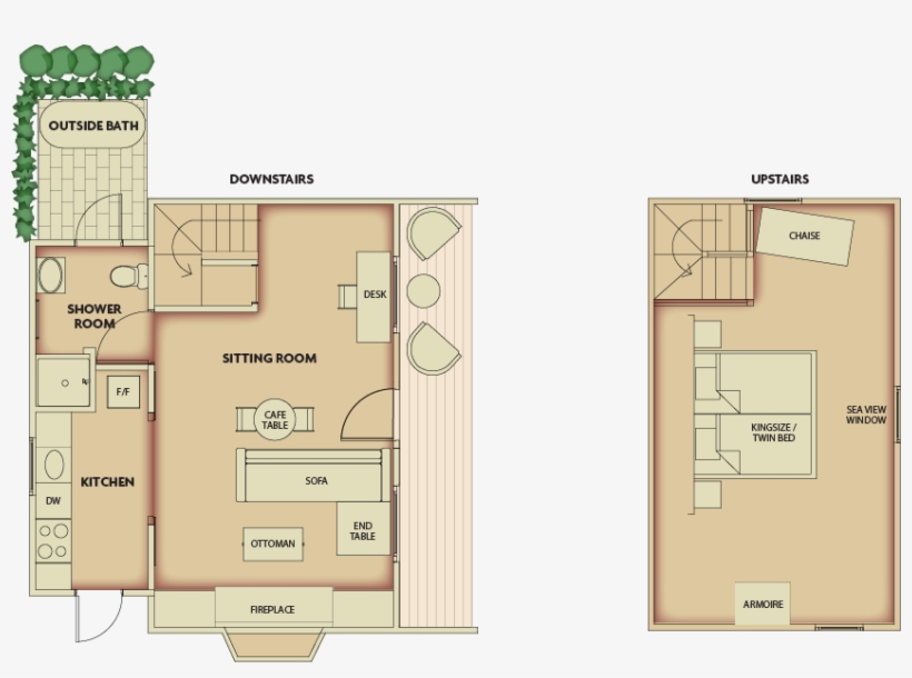 Floorplan Of Shepherd's Cottage - Annandale Shepherds Cottage, transparent png #8693308