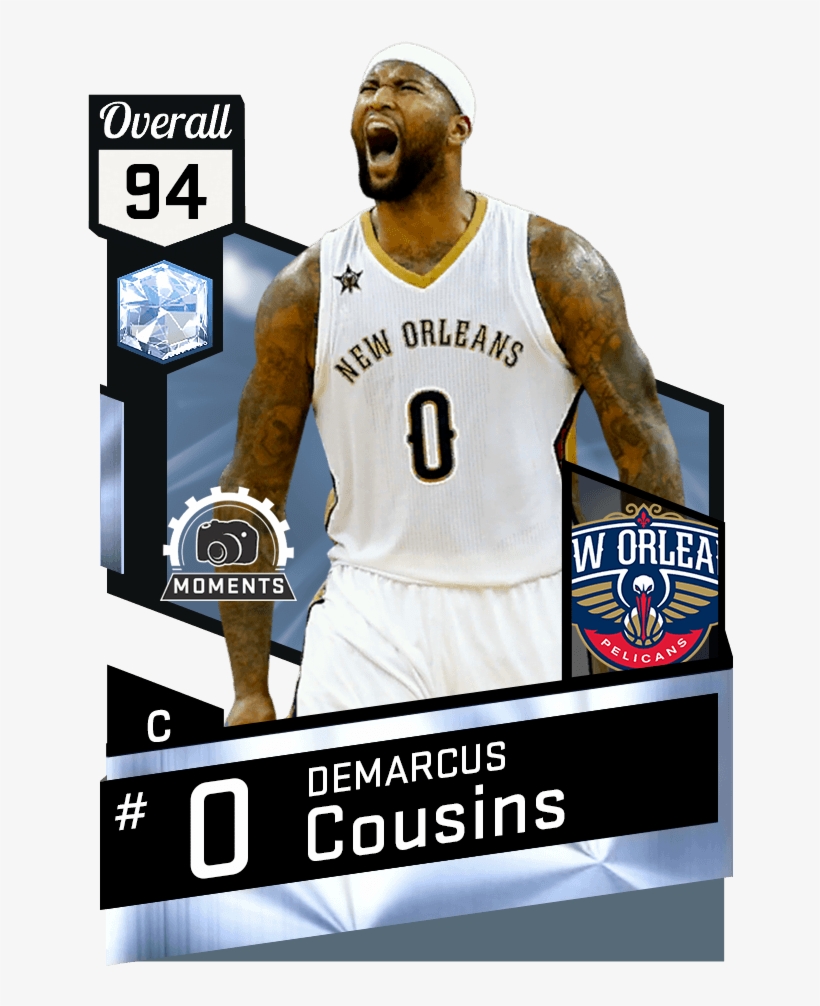 Demarcus Cousins - Mike Conley In Nba 2k17, transparent png #8693988