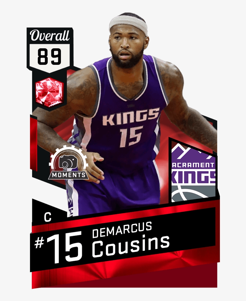 Demarcus Cousins - Nba Live 18 Ultimate Team, transparent png #8694014