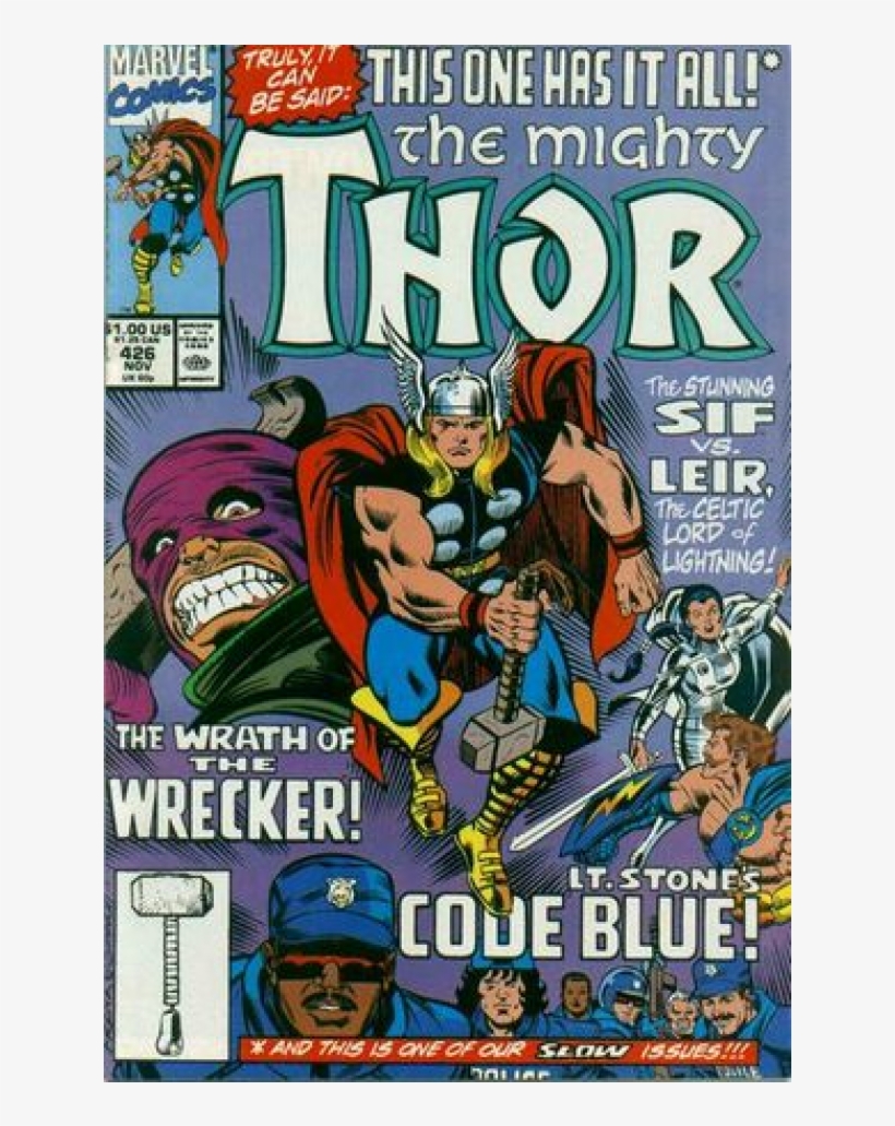Купете Comics 1990-11 The Mighty Thor - Thor, transparent png #8694097