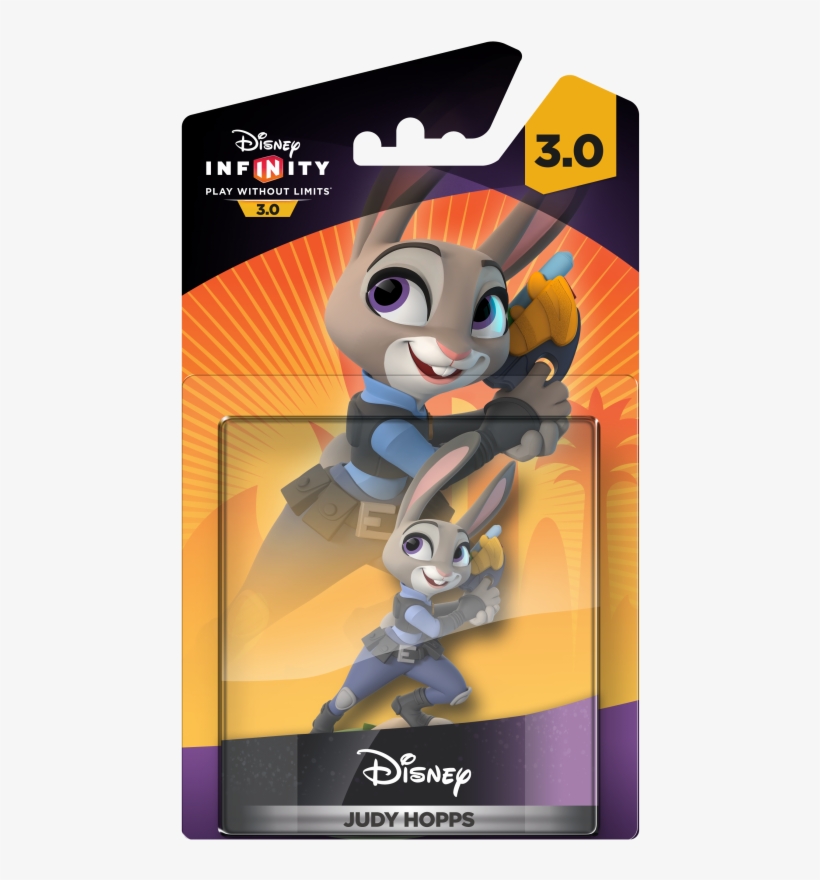 Figurka Disney Infinity - Judy Hopps Disney Infinity Figure, transparent png #8694295