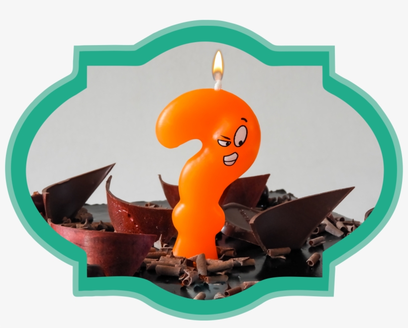 Vela Números Caritas - Numero 4 Con Carita Png, transparent png #8694455