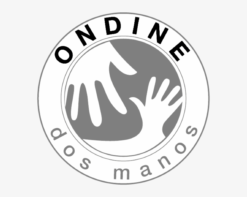 Dos Manos Balck And White - Circle, transparent png #8694457