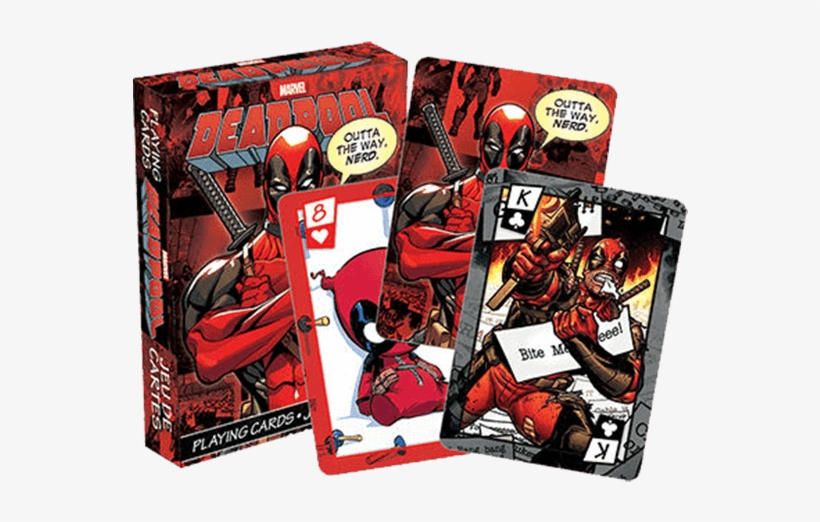 Deadpool Comics Playing Cards - Deadpool Playing Cards, transparent png #8694458