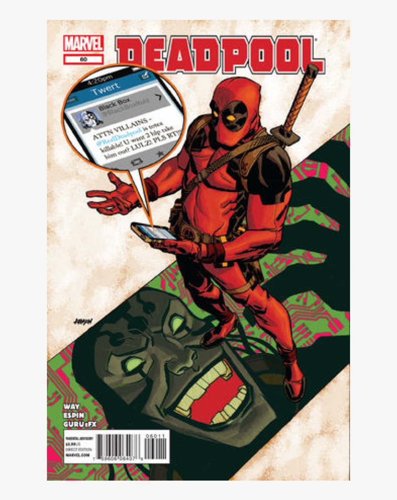 Купете Comics 2012-11 Deadpool - Дедпул 2008, transparent png #8694491
