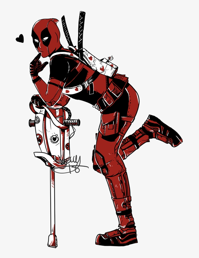 Deadpool - Illustration, transparent png #8694672