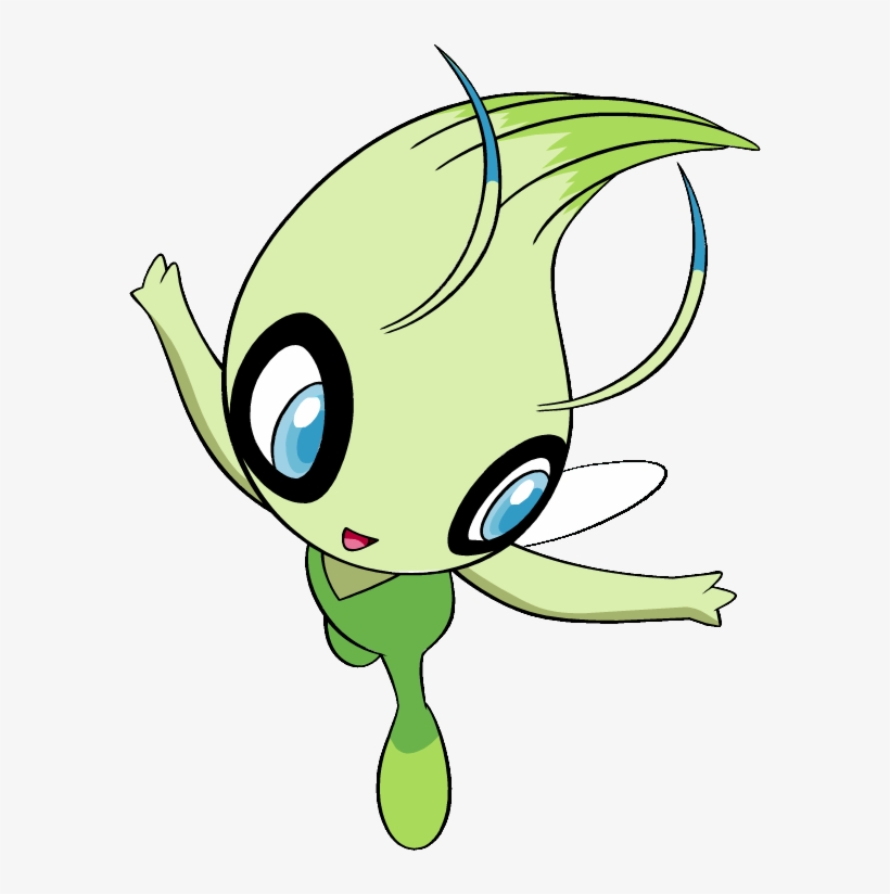 อันดับที่ 5 โดไดโตส - Pokemon Celebi Png, transparent png #8694756