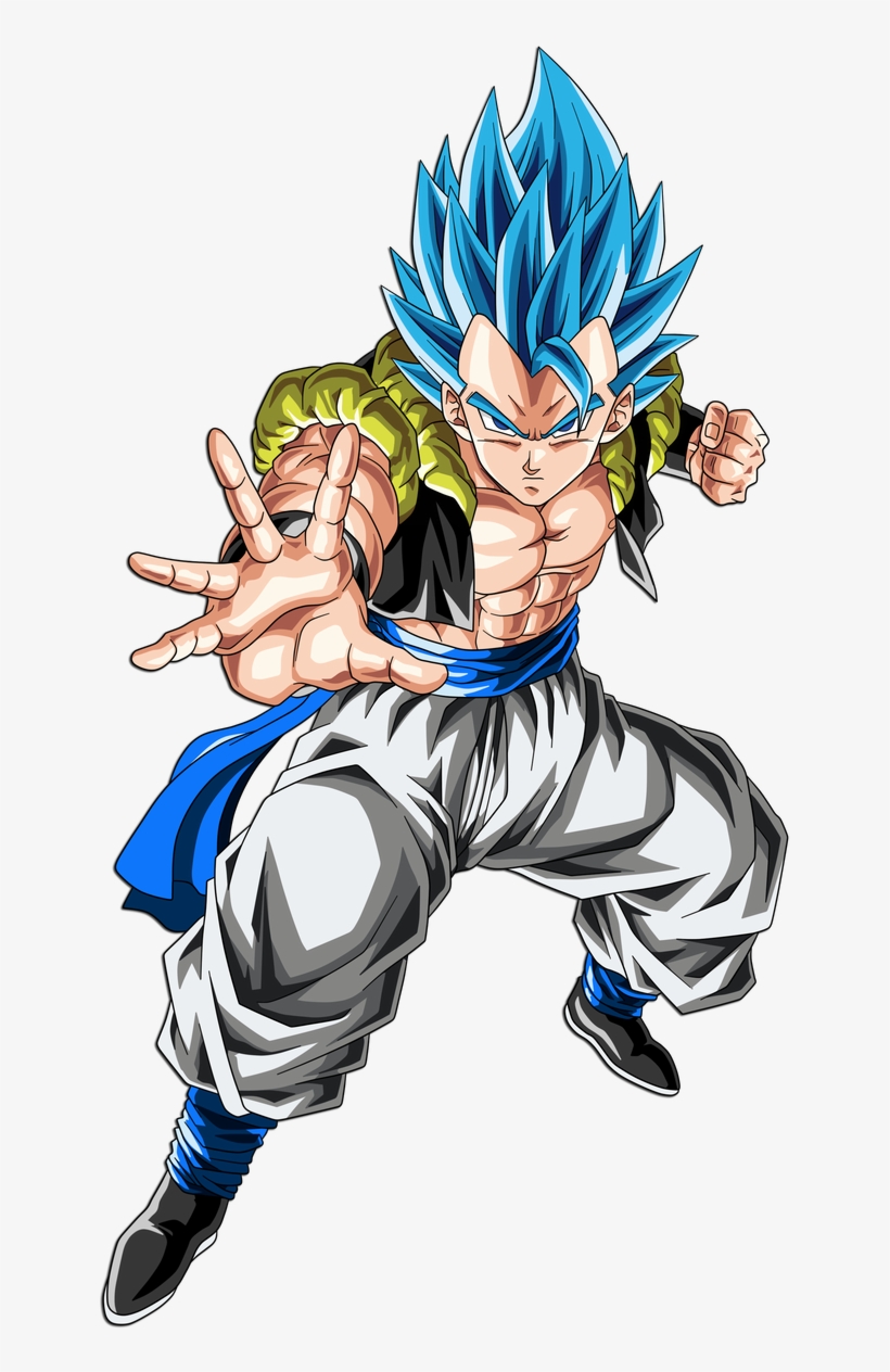 Gogeta By Hirus4drawing - Gogeta Ssj Blue Png, transparent png #8694860