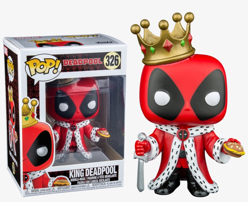 Deadpool - Funko Pop King Deadpool, transparent png #8694970