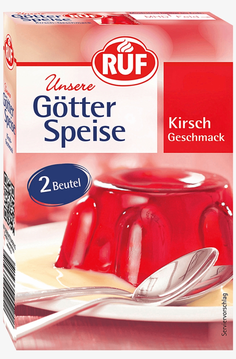 Ruf Cherry Jelly - Gotter Speise, transparent png #8695075
