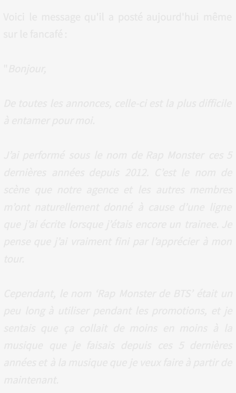 Bts Fancafe - Document, transparent png #8695142